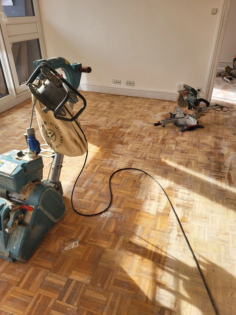 Outils de ponçage parquet