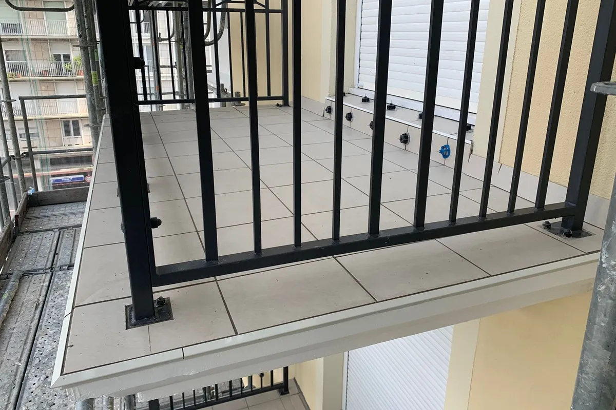 Pose Carrelage balcon